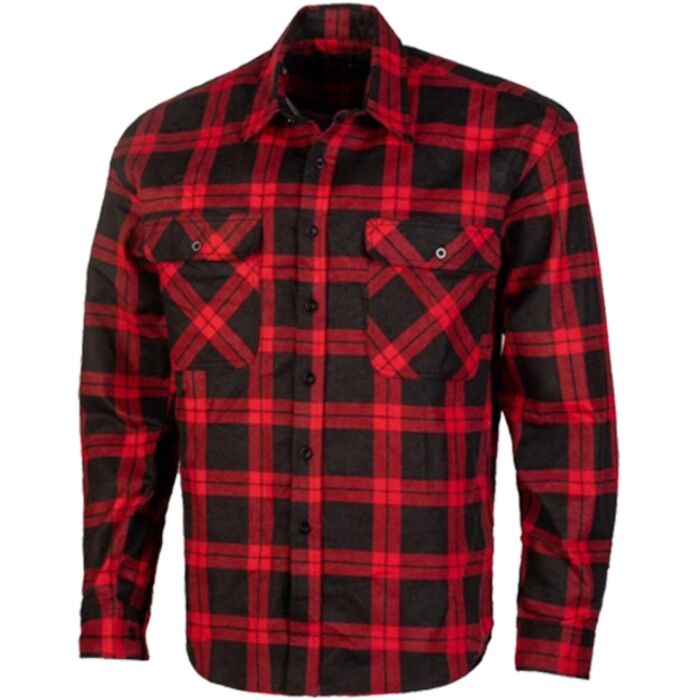 Ritemate Open Front Flannel Shirt Thumbnail