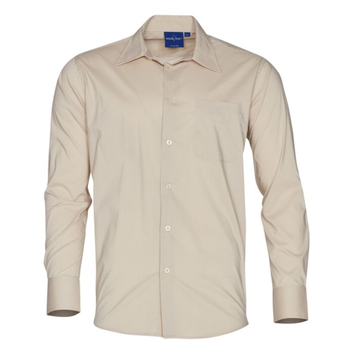WS Mens Teflon Executive Long Sleeve Shirt Thumbnail