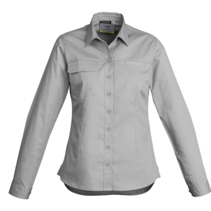 Syzmik Womens Lightweight Tradie Long Sleeve Shirt Thumbnail