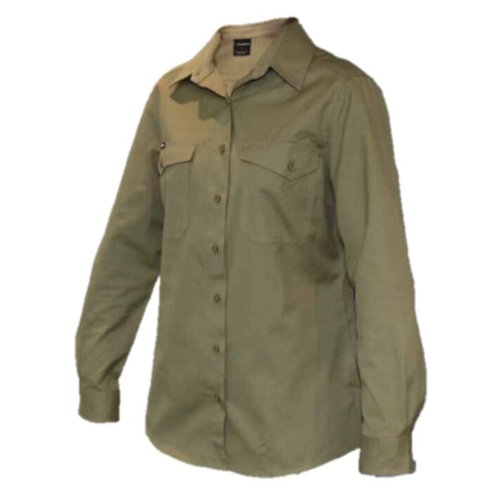 King Gee Womens Workcool 2 Long Sleeve Shirt Thumbnail