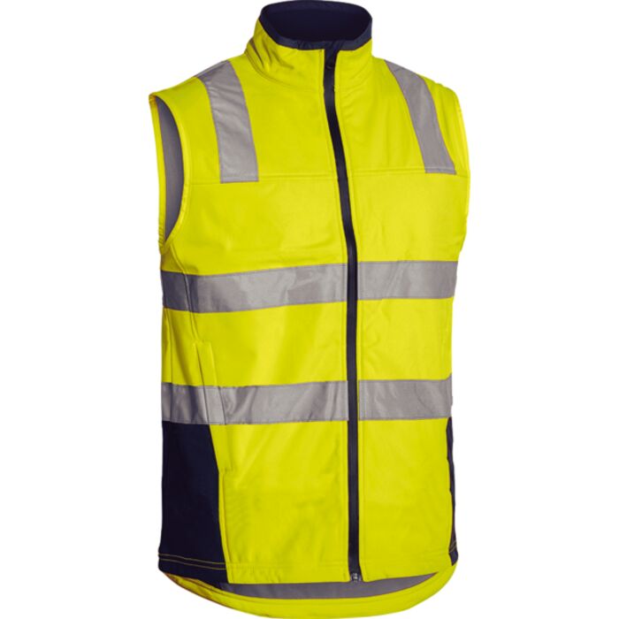 Bisey Taped Hi Vis Soft Shell Vest Thumbnail