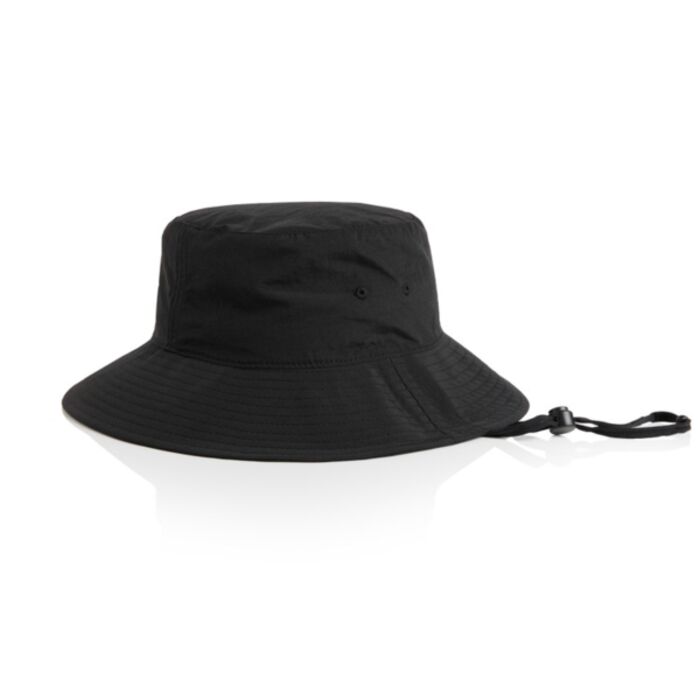 As Colour Nylon Wide Brim Bucket Hat Thumbnail
