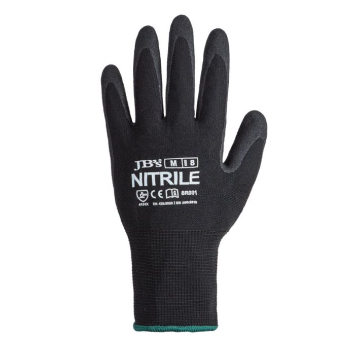 JB's Black Nitrile Breathable Glove (12 pack) Thumbnail