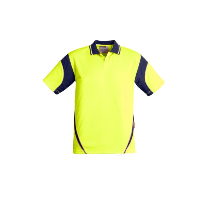 Syzmik Mens Hi Vis Aztec Polo Thumbnail