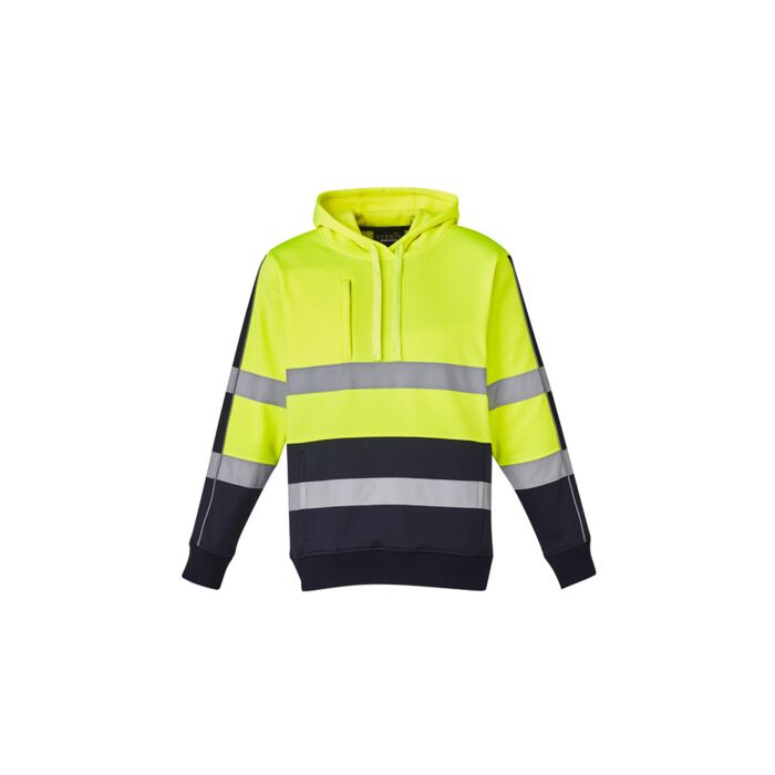 Syzmik Unisex Hi Vis Stretch Taped Hoodie Thumbnail