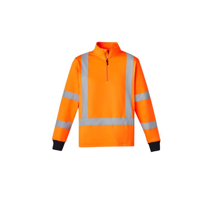 Syzmik Unisex Hi Vis X Back Rail Jumper Thumbnail