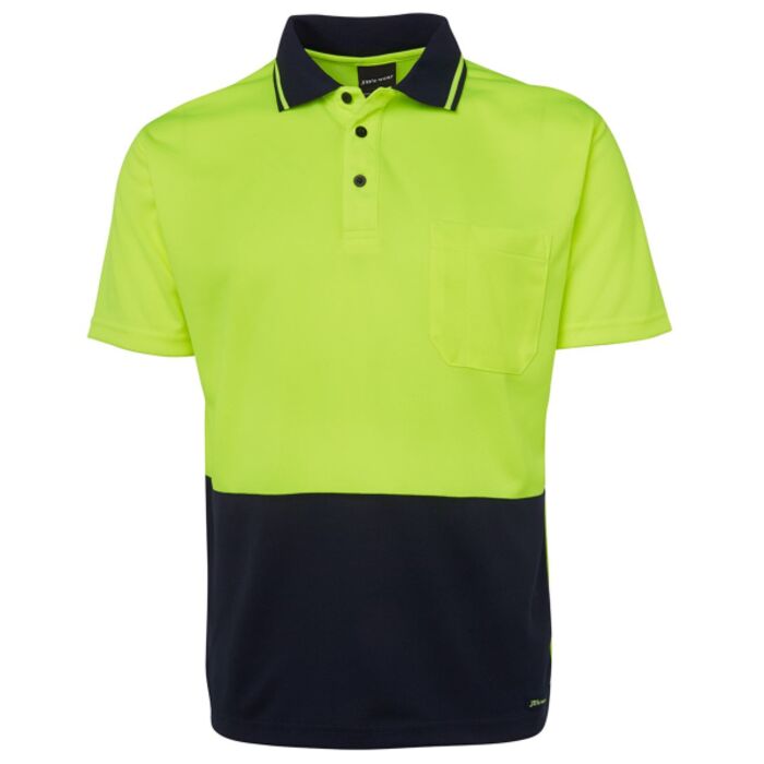 JB's Hi Vis Non Cuff Traditional Polo Thumbnail