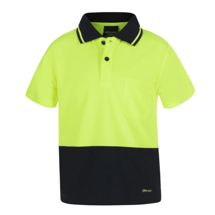 JB's Hi Vis Non Cuff Traditional Polo Teens Thumbnail