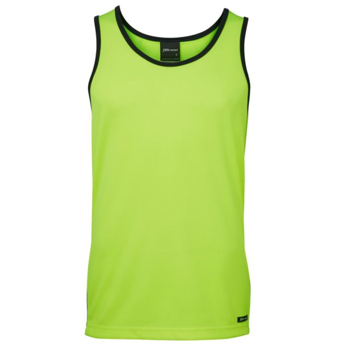 JB's Hi Vis Contrast Singlet Thumbnail
