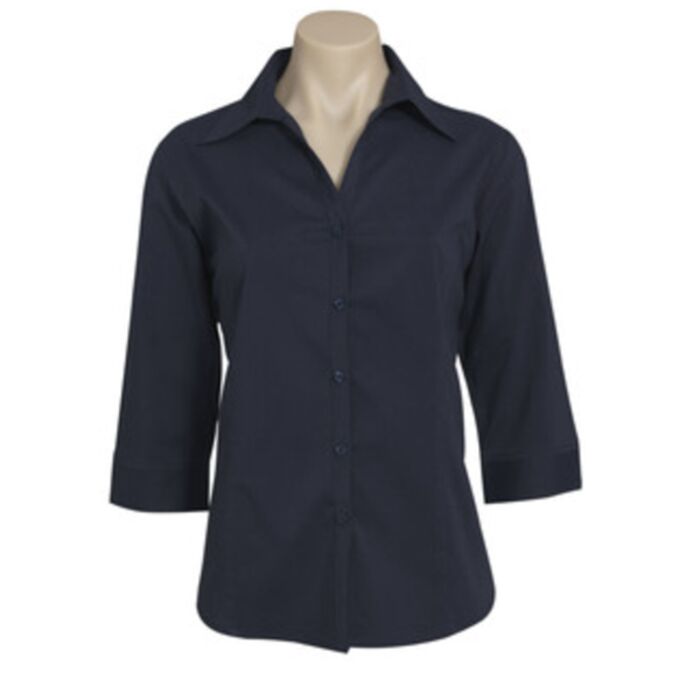 Biz Ladies Metro 3/4 Sleeve Shirt Thumbnail