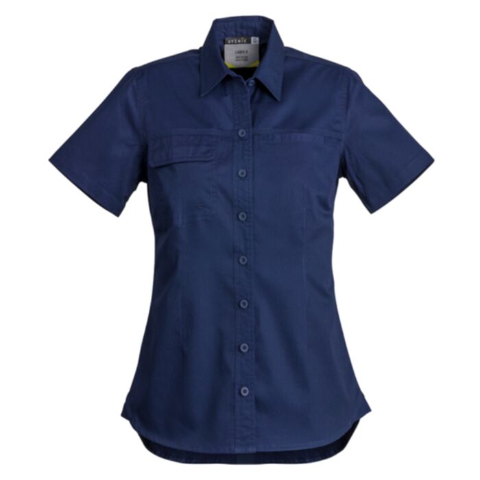 Syzmik Womens Lightweight Tradie Shirt S/S Thumbnail