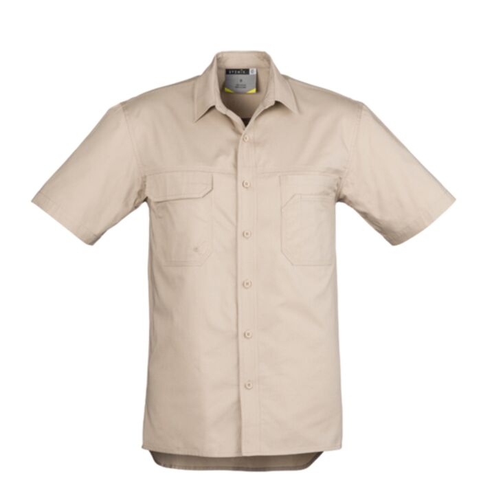 Syzmik Mens Lightweight Tradie S/S Shirt Thumbnail