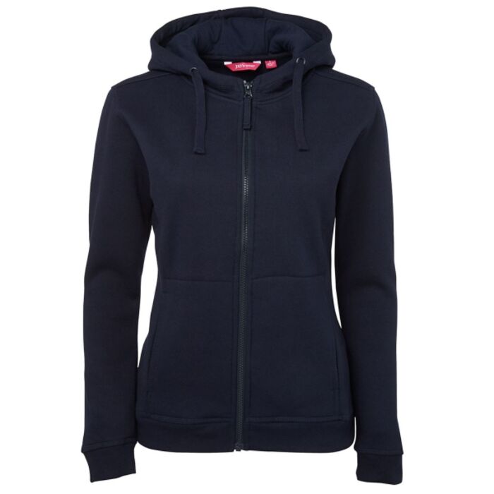 JB's Ladies Full Zip Fleece Hoodie Thumbnail