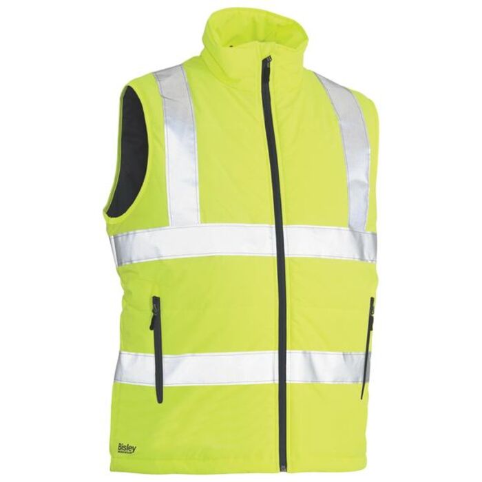 Bisley Taped Hi Vis Puffer Vest Thumbnail